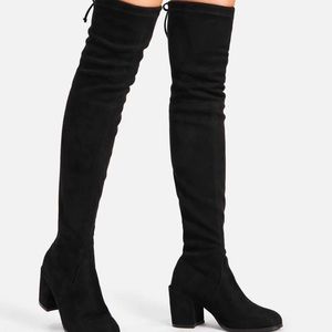 Over the knee boots.